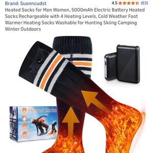 New Heated Socks from Amazon